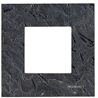 Рамка универсальная ABB Niessen Zenit 1-м. 2 мод. N2271 PZ камень натуральный сланец картинка